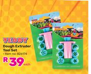 Teddy Dough Extruder Tool Set-Each