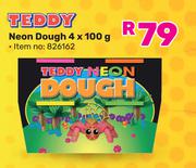 Teddy Neon Dough 4 x 100g