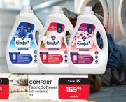 Comfort Fabric Softener (All Variants)-3L Each