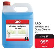 Aro Window & Glass Cleaner-5L Each
