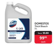 Domestos Thick Bleach-3L Each