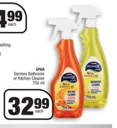 Spar Germex Bathroom Or Kitchen Cleaner-750ml Each