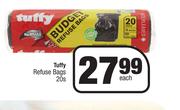 Tuffy Refuse Bags-20s Each