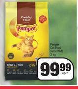 Pamper Cat Food Assorted-2Kg Each