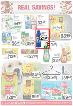 SUPERSPAR EASTERN CAPE : We've Got The Christmas You Deserve (23 November - 5 December 2021) Valid In | Bluewater Bay, Amalinda, Knysna, Heather Park, Jeffery's Bay, Rosehill, Sedgefield, Spandau, page 10