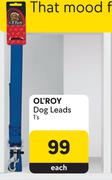OL'Roy Dog Leads-1's Each