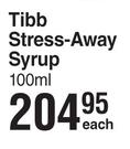 Tibb Stress-Away Syrup-100ml