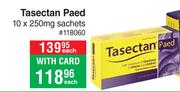 Tasectan-10 x 250mg Sachets