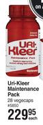 Uri-Kleer Maintenance Pack-28 Vegecaps