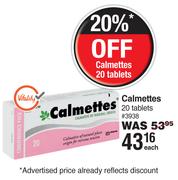 Calmettes-20 Tablets