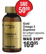 Gold Omega 3 Supreme-60 Softgel Capsules