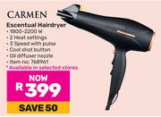 Carmen Eacentual Hairdryer 768961