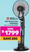 Milex Mist Breeze Fan MMF002