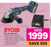 Ryobi 18V Grinder Kit