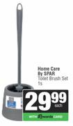 Home Care By Spar Toilet Brush Set-1s