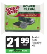 Scotch Brite Scouring Kit