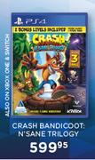 Crash Bandicoot: N’Sane Trilogy For PS4 
