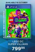 Lego DC Super Villians For PS4 