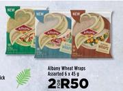 Albany Wheat Wraps Assorted-For 2 x 6 x 45g