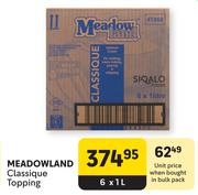 Meadowland Classique Topping-6 x 1Ltr