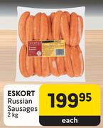 Eskort Russian Sausages-2Kg
