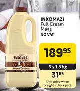 Inkomazi Full Cream Mass-6 x 1.8Kg