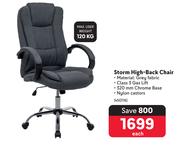 Storm High Back Chair-Each