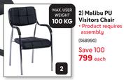 Malibu OU Visitors Chair-Each