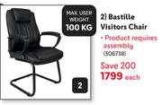 Bastille Visitors Chair-Each