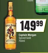 Captian Morgan Spiced Gold-750ml