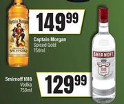 Smirnoff Vodka-750ml