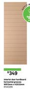 Interior Door Hardboard Horizontal Grooves W813 x H2032mm 81463286