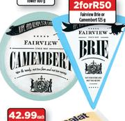 Fairview Brie Or Camembert-2 x 125g