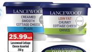 Lancewood Cottage Cheese Assorted-250g Each