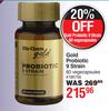 Dis-Chem Gold Probiotic 9 Strain 60 Vegecapsules