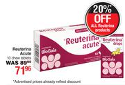 Reuterina Acute 10 Chew Tablets