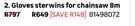 Sterwins Gloves For Chainsaw 8m 81498072