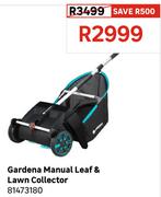 Gardena Manual Leaf & Lawn Collector 81473180