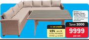 Terrace Leisure Savanna Coner Wicker Patio Set-Per Set