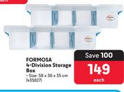Formosa 4 Division Storage