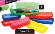Bantex Shuttle Large Pencil Case 149445-Each