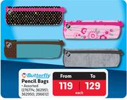 Butterfly Pencil Bags-Each