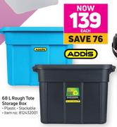 68L Rough Tote Storage Box - Each