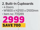 UCAN Built-In Cupboard (4 Doors) 731289