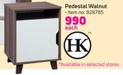HK Pedestal Walnut 828785