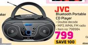 JVC Bluetooth Portable CD Player