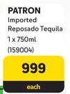 Patron Imported Reposado Tequila-750ml Each