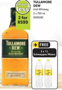 Tullamore Dew Irish Whisky-For 2 x 750ml