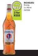 Richelieu Brandy-For 2 x 750ml