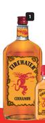 Firewater Cinnamon Flavoured Whisky-750ml Each